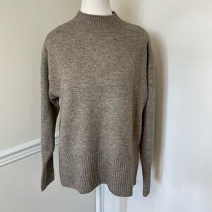 H&M Wool Blend Mock Neck Pullover XS
